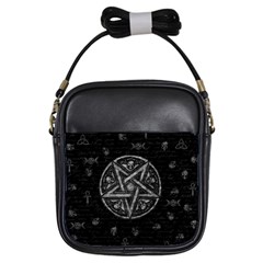 Witchcraft Symbols  Girls Sling Bags by Valentinaart