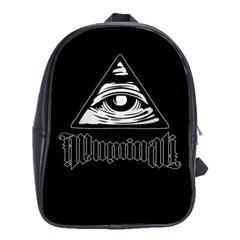 Illuminati School Bags(large)  by Valentinaart