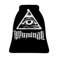 Illuminati Bell Ornament (two Sides) by Valentinaart