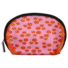Distance Absence Sea Holes Polka Dot Line Circle Orange Chevron Wave Accessory Pouches (large)  by Mariart
