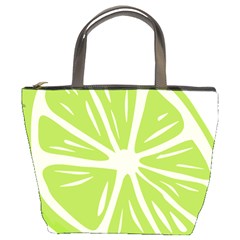 Gerald Lime Green Bucket Bags by Mariart