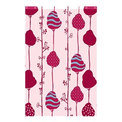 Flower Floral Mpink Frame Shower Curtain 48  X 72  (small)  by Mariart