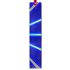 Light Neon Blue Large Book Marks by Mariart