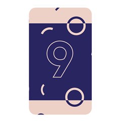 Number 9 Blue Pink Circle Polka Memory Card Reader by Mariart
