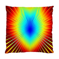 View Max Gain Resize Flower Floral Light Line Chevron Standard Cushion Case (two Sides) by Mariart