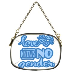 Love Knows No Gender Chain Purses (one Side)  by Valentinaart