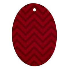 Zigzag  Pattern Ornament (oval) by Valentinaart