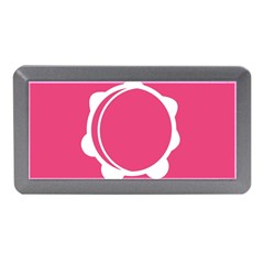 Circle White Pink Memory Card Reader (mini)