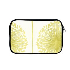 Flower Floral Yellow Apple Macbook Pro 13  Zipper Case by Mariart