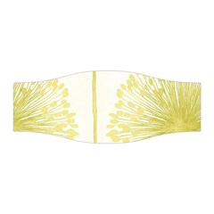 Flower Floral Yellow Stretchable Headband by Mariart