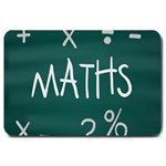 Maths School Multiplication Additional Shares Large Doormat  30 x20  Door Mat