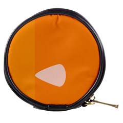 Screen Shot Circle Animations Orange White Line Color Mini Makeup Bags