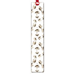 Autumn Leaves Motif Pattern Large Book Marks by dflcprints