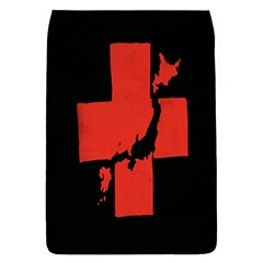 Sign Health Red Black Flap Covers (l)  by Mariart
