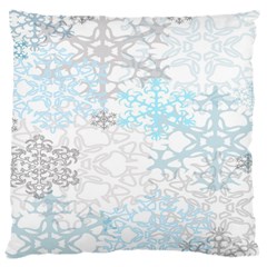 Sign Flower Floral Transparent Large Cushion Case (one Side) by Mariart