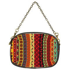 Tribal Grace Colorful Chain Purses (one Side) 