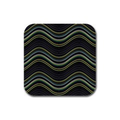 Abstraction Rubber Square Coaster (4 Pack)  by Valentinaart