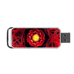 The Sun Is The Center Portable Usb Flash (two Sides) by linceazul