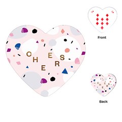 Cheers Polkadot Circle Color Rainbow Playing Cards (heart)  by Mariart