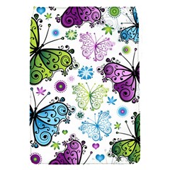 Butterfly Animals Fly Purple Green Blue Polkadot Flower Floral Star Flap Covers (s)  by Mariart