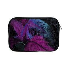 Feathers Quill Pink Black Blue Apple Ipad Mini Zipper Cases