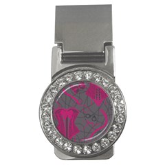 Pink Black Handcuffs Key Iron Love Grey Mask Sexy Money Clips (cz)  by Mariart