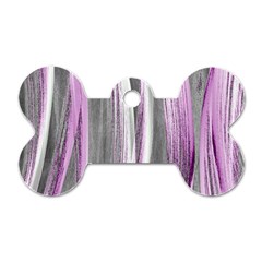 Abstraction Dog Tag Bone (two Sides) by Valentinaart