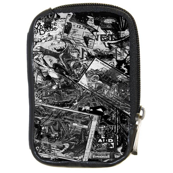 Vintage newspaper  Compact Camera Cases