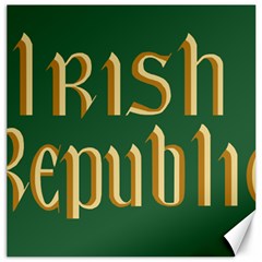 The Irish Republic Flag (1916, 1919-1922) Canvas 16  X 16   by abbeyz71