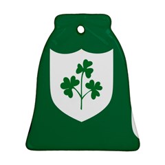 Ireland National Rugby Union Flag Bell Ornament (two Sides) by abbeyz71