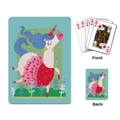 Unicorn Playing Card by Mjdaluz