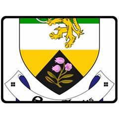 County Offaly Coat Of Arms  Double Sided Fleece Blanket (large)  by abbeyz71