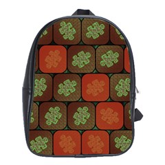 Information Puzzle School Bags(large)  by linceazul