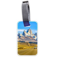 Snowy Andes Mountains, El Chalten, Argentina Luggage Tags (two Sides) by dflcprints