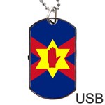 Flag of the Ulster Nation Dog Tag USB Flash (One Side)