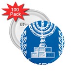 Emblem of Israel 2.25  Buttons (100 pack) 