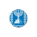 Emblem of Israel Golf Ball Marker (4 pack)