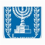 Emblem of Israel Small Glasses Cloth (2-Side)