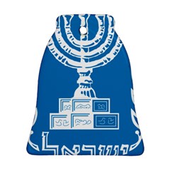 Emblem Of Israel Ornament (bell) by abbeyz71