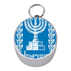Emblem Of Israel Mini Silver Compasses by abbeyz71