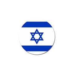 Flag Of Israel Golf Ball Marker by abbeyz71
