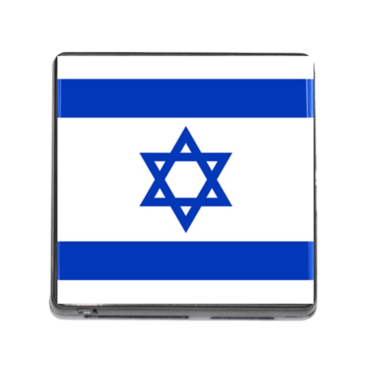 Flag of Israel Memory Card Reader (Square)