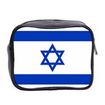Flag of Israel Mini Toiletries Bag 2-Side Back