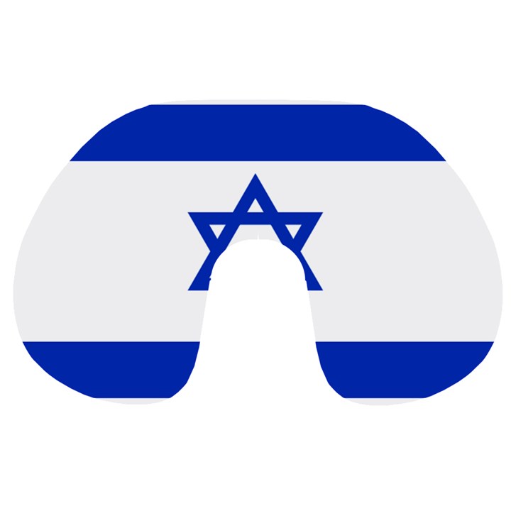 Flag of Israel Travel Neck Pillows