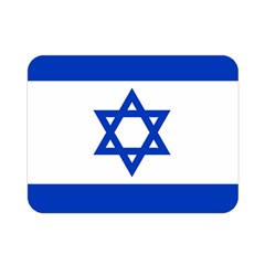 Flag Of Israel Double Sided Flano Blanket (mini)  by abbeyz71