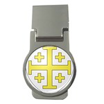 The Arms of the Kingdom of Jerusalem Money Clips (Round) 