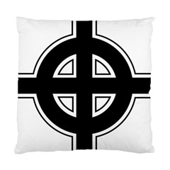 Celtic Cross Standard Cushion Case (two Sides) by abbeyz71