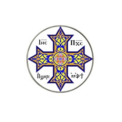 Coptic Cross Hat Clip Ball Marker by abbeyz71