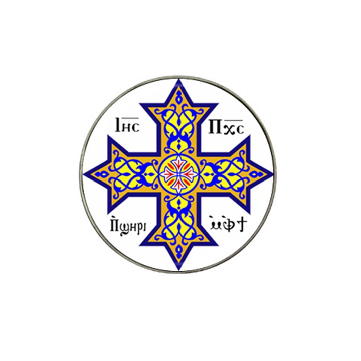 Coptic Cross Hat Clip Ball Marker