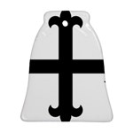 Cross Fleury  Ornament (Bell) Front